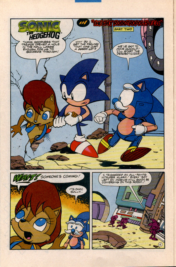 Sonic - Archie Adventure Series August 1996 Page 6